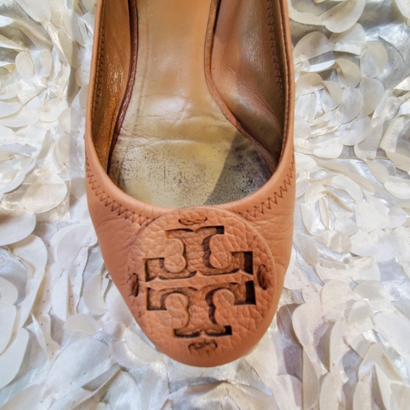 Tory burch brown leather flats - Picture 2 of 15
